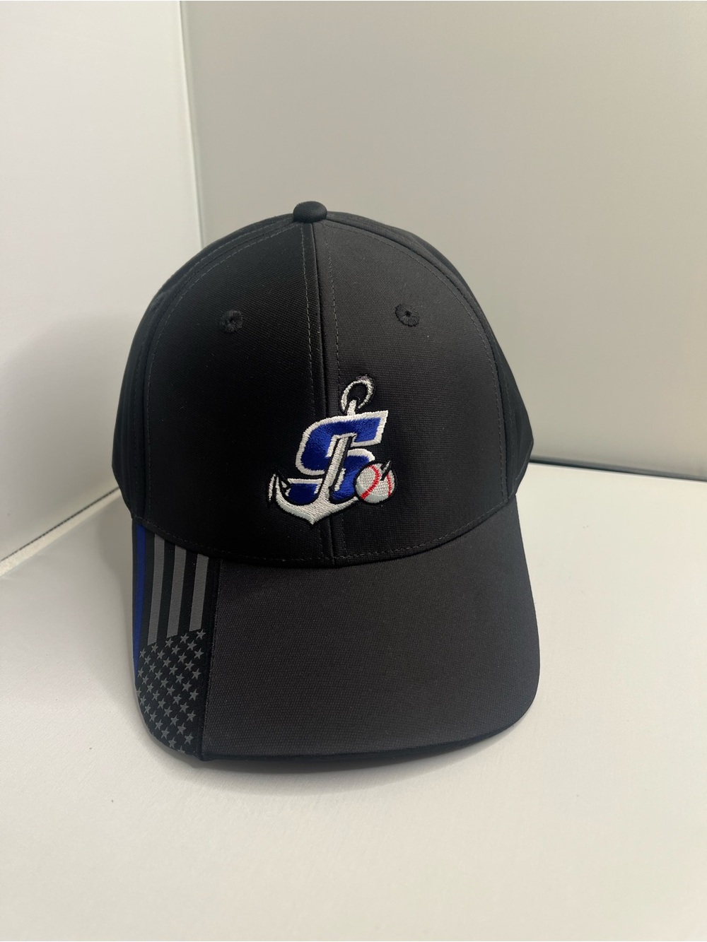 Brand New MiLB MLB Stockton Ports Police Service Hat Cap One Size Athletics As